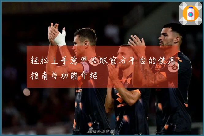 轻松上手意甲买球官方平台的使用指南与功能介绍